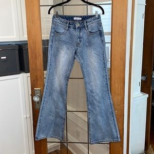 NWOT Low Waist Flare Jeans